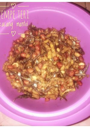 Foto resep Tempe teri kacang mantul