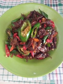 Foto resep Tumis cumi asin