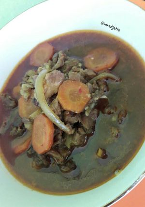 Foto resep Gongso Kuah