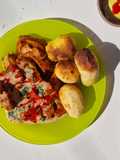 Pão de queijo vegan
