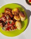 Pão de queijo vegan