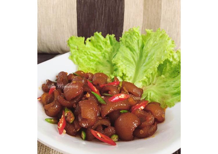 Kikil Oseng Mercon