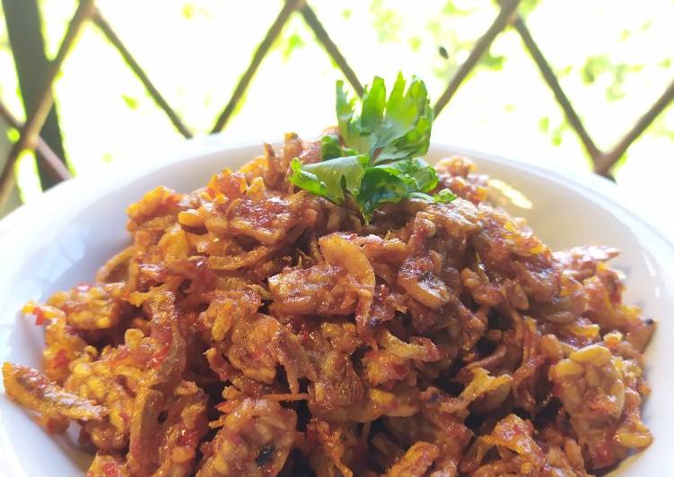 Cara Memasak Tempe kentang teri yang Enak