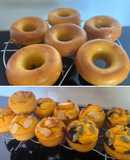 Donuts y bollitos de boniato sin gluten