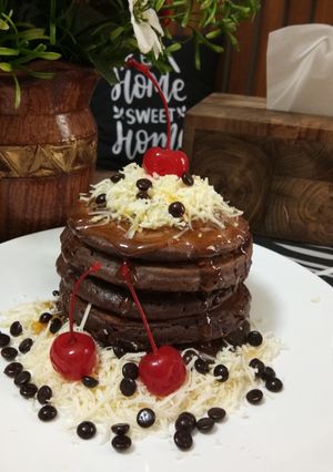 Foto resep Pancake coklat beng² moist
