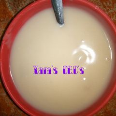 A picture of Millet Pap (Akamu).