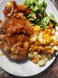 Chuletas a la BBQ