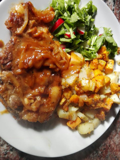 Una foto de Chuletas a la BBQ