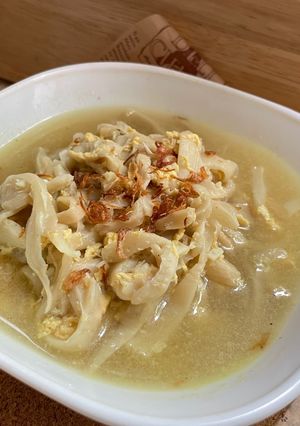 Foto resep Sup Jamur Telur