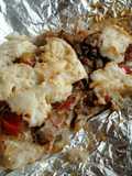 Filetes de atún en papillote