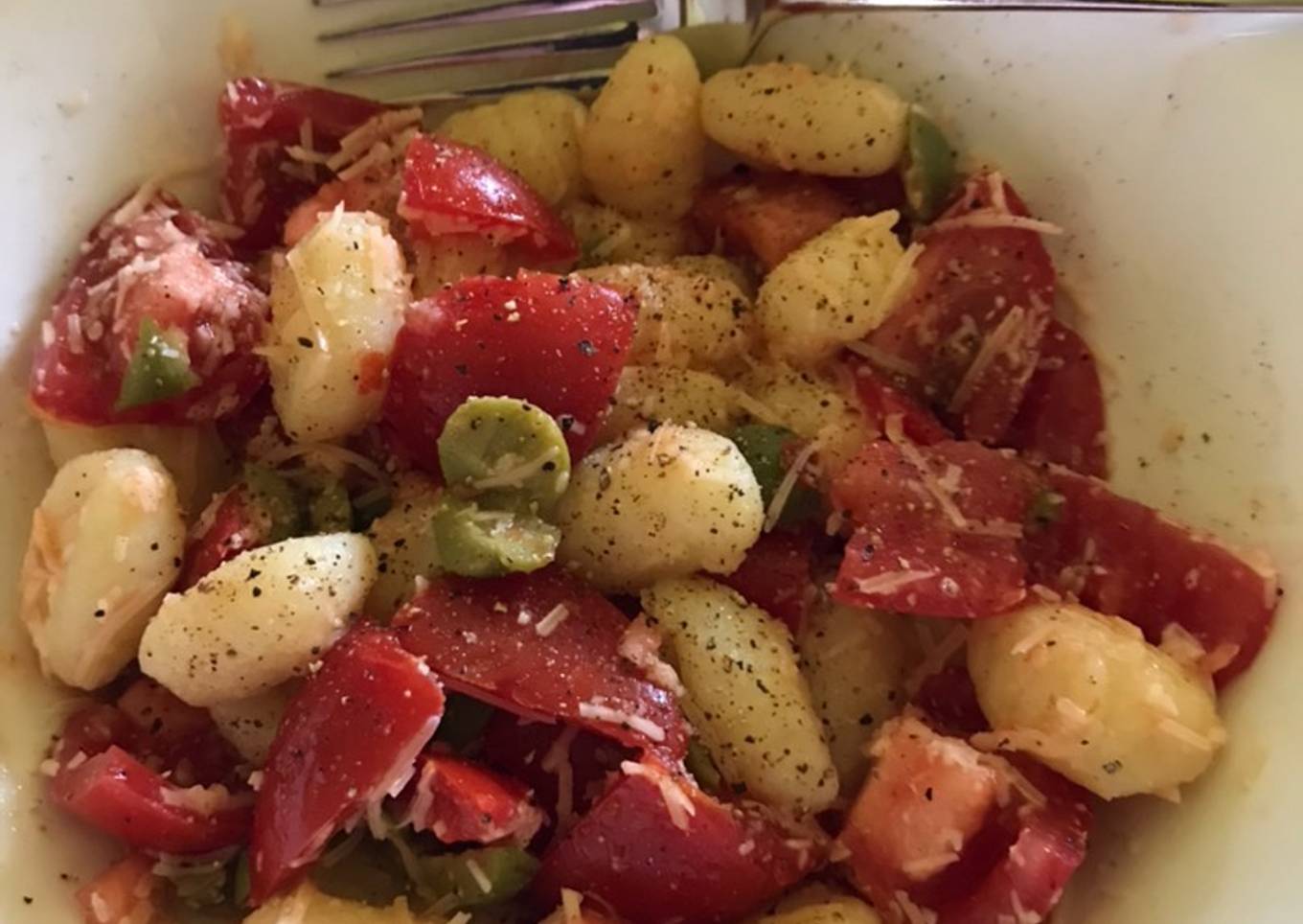 Gnocchi salad
