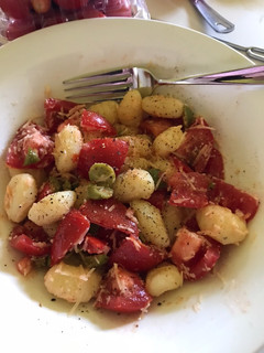 A picture of Gnocchi salad.