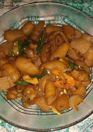 Foto resep Oseng kikil