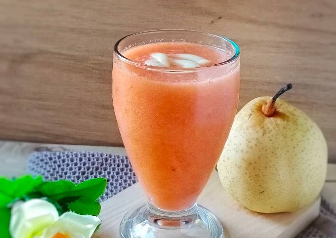 Resep Jus Pir Kurma Dan Wortel Rahmiati 