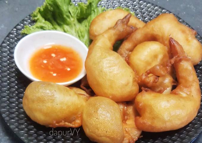 Resep UDANG BALON Tanpa Tepung Kentang oleh dapurVY - Cookpad