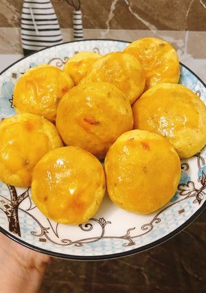 Hình của món Bánh khoai lang phô mai.