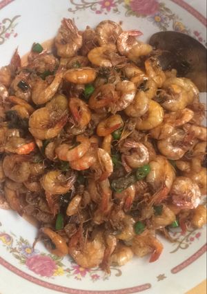 Foto resep Udang pedas manis