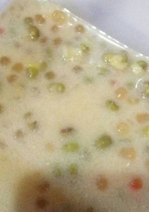 Foto resep Bubur kacang hijau dipadu mutiara