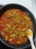 Judía verde con chorizo