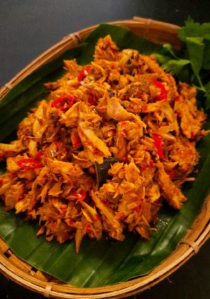 Foto resep Tongkol Suwir (Pedas)