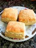 Galletas con grasa hojaldradas