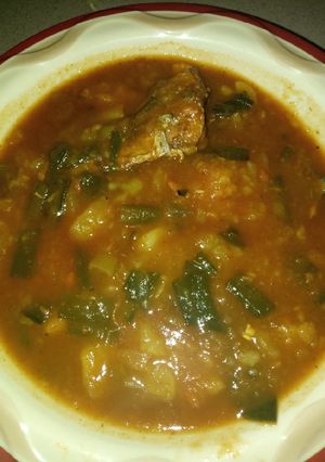 A picture of Sweet potato porridge.
