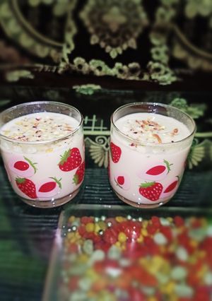 A picture of Summer special Thandai.