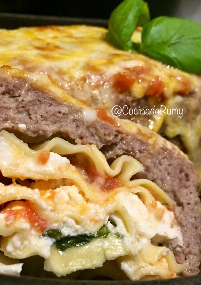 Una foto de Lasagna😋 (al contrario)