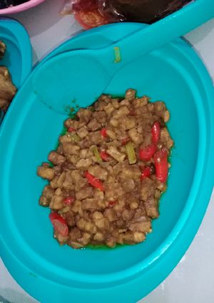 Foto resep Oreg tempe basah