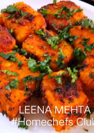 A picture of Schezwan Tandoori Khaman.