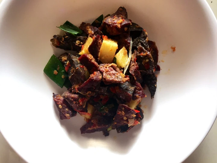 Langkah Mudah untuk Menyiapkan Resep Balado Paru sapi yang Enak