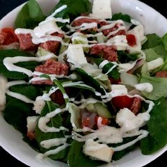 My Corned Beef & Spinach Salad A picture of My Corned Beef & Spinach Salad.