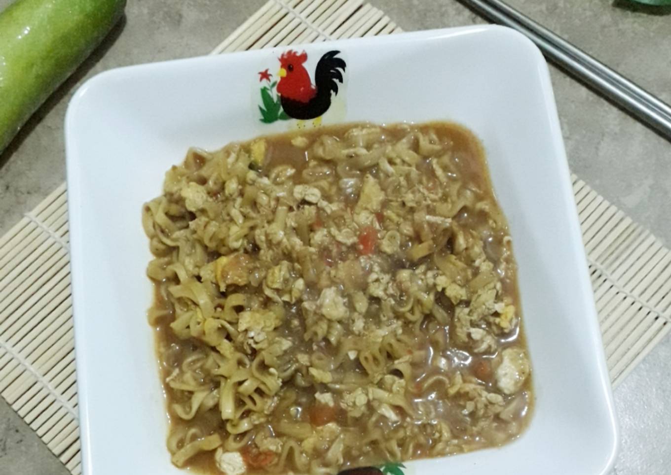 Mie nyemek mantap