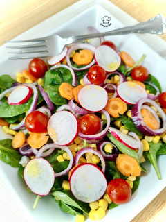 Una foto de Ensalada primavera