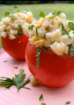 Una foto de Tomates rellenos!