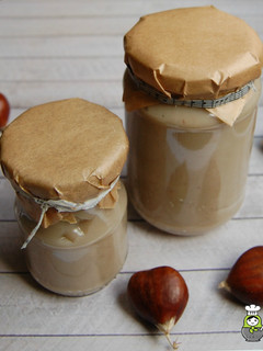 Una foto de Crema de castañas