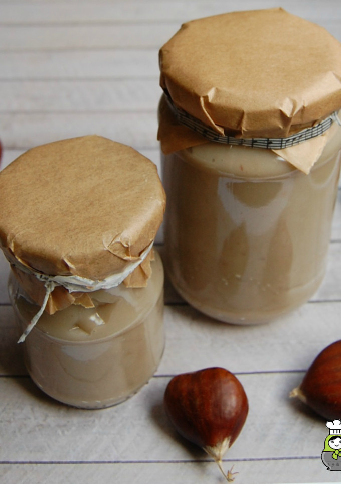 Una foto de Crema de castañas