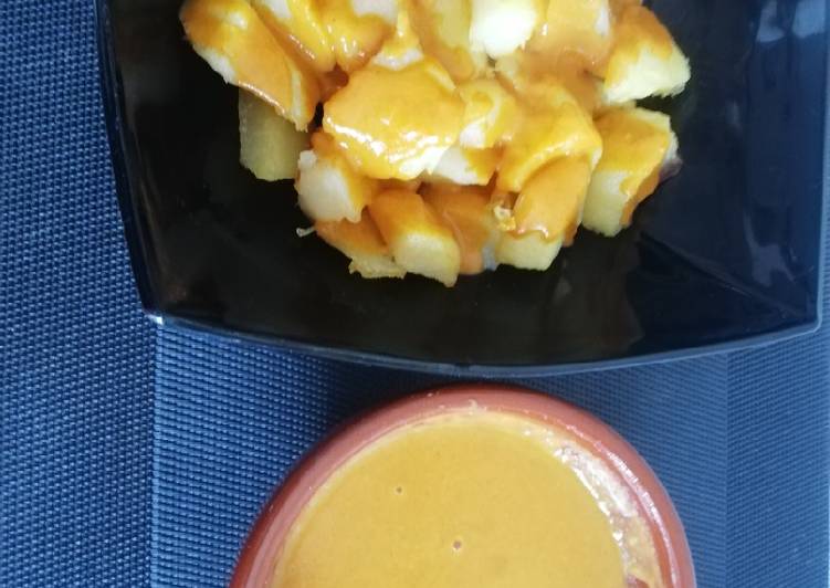 Patatas en Salsa Brava. Las auténticas