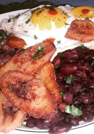 Una foto de Mi arroz a la cubana- gluten free - Sin TACC