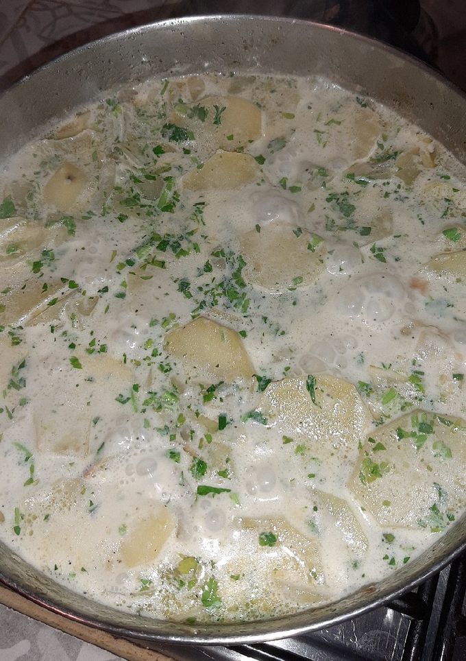 Una foto de Patatas mayordomo