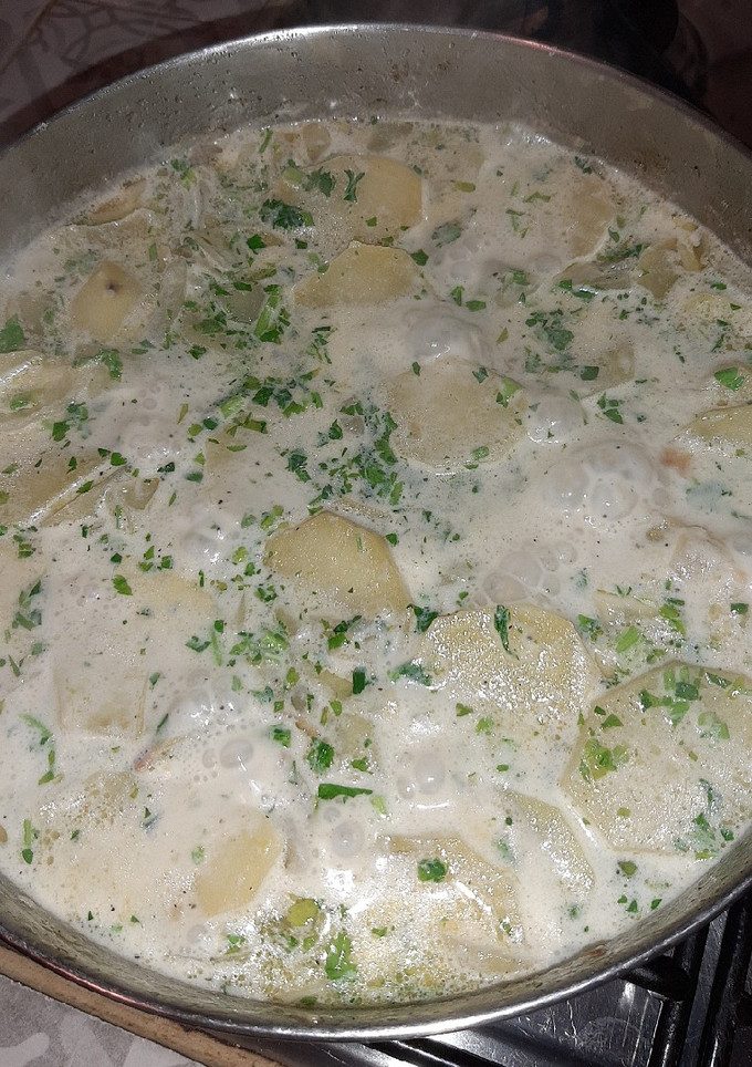 Una foto de Patatas mayordomo