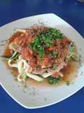 Espaguetti de zapallo italiano