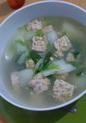 Foto resep Sawi putih tempe