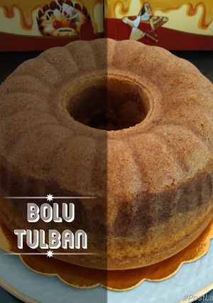 Foto resep Bolu tulban / marmer cake jadul lembut anti gagal
