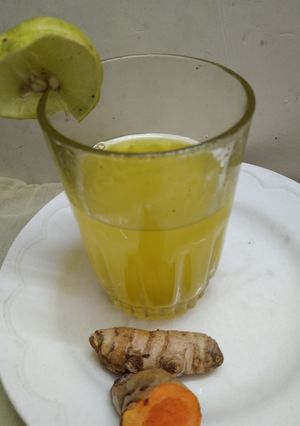 হেলদি হলুদ চা (healthy holud chaa recipe in Bengali) রেসিপির প্রধান ছবি