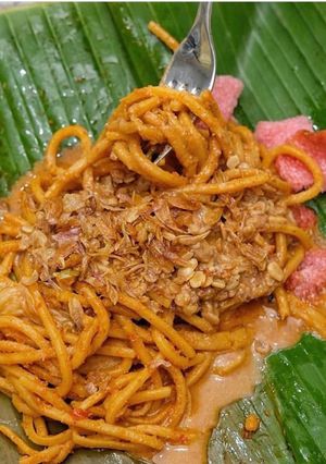 Foto resep Mie gomak (mie lidi khas medan)
