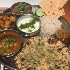 A picture of Jow and Radish leaves Parantha.
