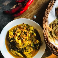 A picture of Quick Methi Paneer.