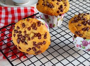 Foto resep 29. BANANA CUP CAKE with Choco chips