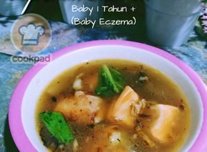 Gambar Sup Ikan Salmon (Baby 1 Tahun + / eczema)